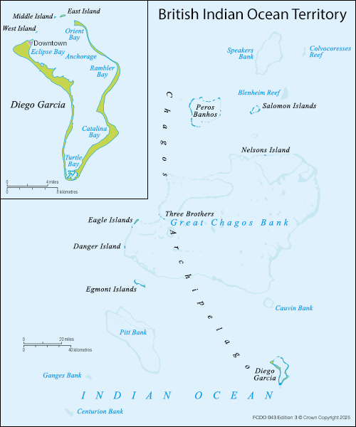View A Map Of The Islands British Indian Ocean Territory